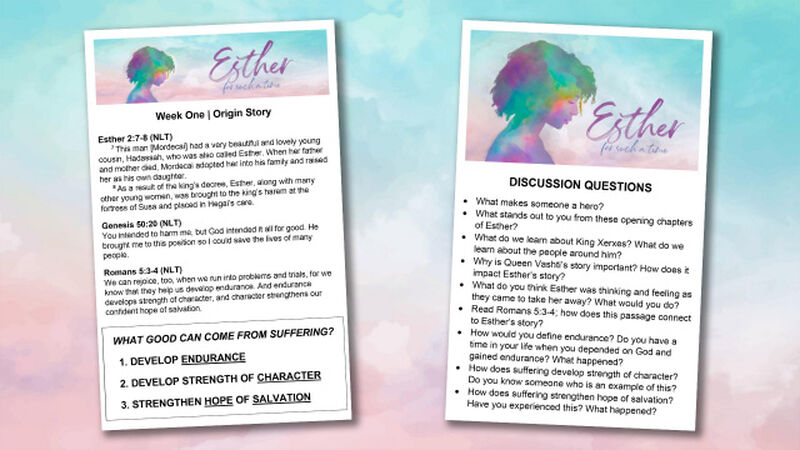 Esther: For Such a Time